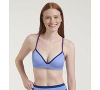 SLOGGI Sujetador de bikini Marina Grande. Color Azul Lavanda