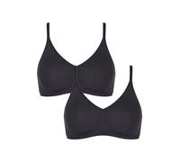 SLOGGI Sujetador ' GO Daily Cotton Soft ' negro 100 negro