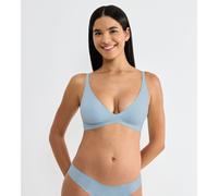 SLOGGI Sujetador push-up sin aros ZERO FEEL 2.0. Color Azul Claro