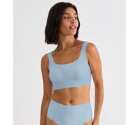 SLOGGI Sujetador top con escote redondeado Zero Feel 2.0. Color Azul Claro