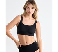 Sloggi Sujetador top ZERO Feel 2.0 escote redondeado Negro Talla 85