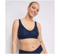 sloggi Mujer Zero Feel 2.0 Bralette, Navy Blue, L