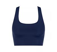 Sloggi Mujer Zero Feel 2.0 Racer Top, Navy Blue, S