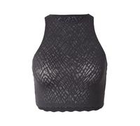 Sloggi Mujer Zero Feel Bliss Crop Top, Negro, M