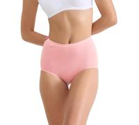Sloggi Women's Basic H Maxi C3P Calzoncillos para Mujer, Color Rojo/Amarillo, 48 (3 Unidades)