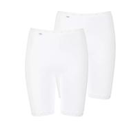 sloggi Women's Basic+ Long 2P Briefs, White, 44