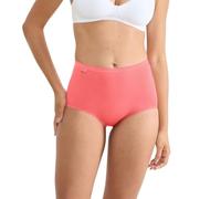 Sloggi Women's Basic+ Maxi C4P - Calzoncillos para Mujer, Color Rojo y Oscuro, Talla 44 (4 Unidades)