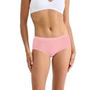 Sloggi Women's Basic+ Midi C3P - Calzoncillos para Mujer, Color Rojo/Amarillo, 38 (3 Unidades)