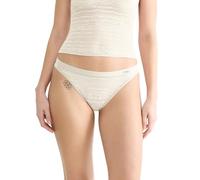 Sloggi Women's Free Evolve String Lace Briefs, Silk White, 02, Silk White, 02