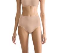 SLOGGI Lote de 2+1 gratis - Bragas altas tipo culotte GO DAILY COTTON. Color beige