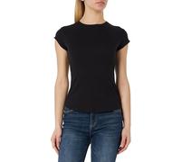 Sloggi Women's Go Ribbed T-Shirt Shirts, Black, S