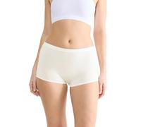 Sloggi Women's GO Sense Short 2P - Pantalones Cortos (2 Unidades), Color Blanco, Silk White, S