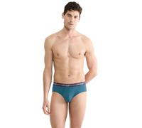 Sloggi Women's Men Start Midi C2P Box Briefs, Turquoise-Dark Combination, 6 (2 Unidades), Turquesa - Dark Combination, 6