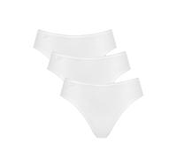 sloggi Women's sloggi 24/7 Microfibre Tai C3P Briefs, White, 46