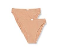 sloggi Women's sloggi Go High Waist C2P Briefs, Nostalgic Brown, Xs