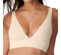 sloggi Women's sloggi Zero Feel Lace 2.0 Top Bustier , Angora, Xl