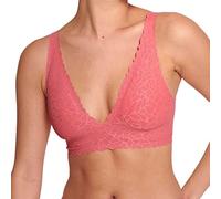 sloggi Women's sloggi Zero Feel Lace 2.0 Top Bustier , Desert Rose, L