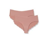 sloggi Women's sloggi Zero Microfibre 2.0 H Hipster 2P Briefs, Cacao, L