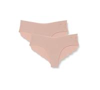 sloggi Women's sloggi Zero Microfibre 2.0 H Hipster 2P Briefs, Cameo Brown, S