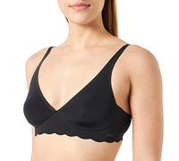 sloggi Women's sloggi Zero Microfibre 2.0 H Soft Bra Bra Molded, Black, Xs