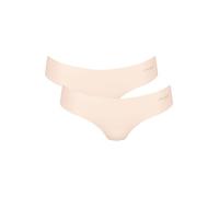 sloggi Women's sloggi Zero Microfibre 2.0 Hhipstring 2P Briefs, Angora, L