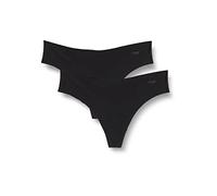 SLOGGI Tanga 'ZERO Microfibre 2.0 H' gris / negro, Talla L