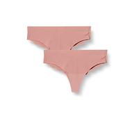 sloggi Women's sloggi Zero Microfibre 2.0 Hhipstring 2P Briefs, Cacao, Xs