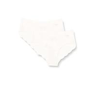 sloggi Women's sloggi Zero Modal 2.0 H Hipster 2P Briefs, Angora, L