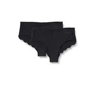 sloggi Women's sloggi Zero Modal 2.0 H Short 2P Briefs, Black, Xs