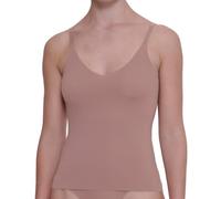 sloggi Zero Feel 2.0 Spaghetti Top, Shirts para Mujer, Cacao, XS