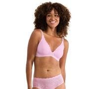 Sloggi Zero Feel Bliss The Up P Bra Sujetador Acolchado, Floral Pink, L Mujeres