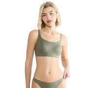 Sloggi Zero Feel Bliss Top Sujetador, Moss Green Old, XS Mujeres