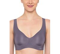 Sloggi Zero Feel Bralette Ex, Sujetador para Mujer, Gris (Mauve Grey), XS