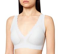 sloggi ZERO Feel Lace Bralette, Bralette, Mujer, Multicolor (Platino), L