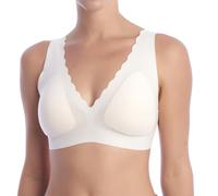 sloggi ZERO Feel Lace Bralette, Sujetador, Mujer, Creme (Angora), S