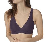 sloggi ZERO Feel Lace Bralette, Sujetador, Mujer, Violeta (Blackcurrant Juice), S