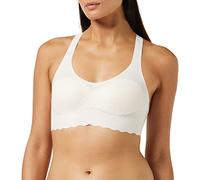 sloggi ZERO Feel Lace Top, Sujetador, Mujer, Creme (Angora), XS