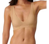 sloggi ZERO Feel N 2.0 EX, Bra molded para Mujer, Cognac, XS