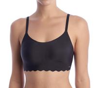 sloggi ZERO Feel Wavy Top, Sujetador, Mujer, Negro (Black), S