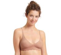 Sloggi Triángulo/Sin Aros ZERO Microfibre 2.0 Soft bra in Beige EU XL