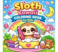Sloth Coloring Book for Kids Cute and Easy Sloth Coloring Pages for Ages 3-8: Sloth Coloring Book for Kids Ages 3-8 : Cute, easy, and fun coloring pages for toddlers, preschoolers, and early kids!