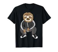 Sloth Doing A Slav Squat In His Tracksuit Camiseta