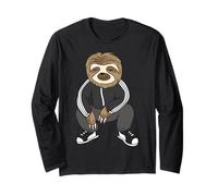Sloth Doing A Slav Squat In His Tracksuit Manga Larga