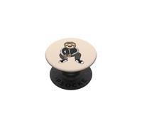 Sloth Doing A Slav Squat In His Tracksuit PopSockets PopGrip Adhesivo