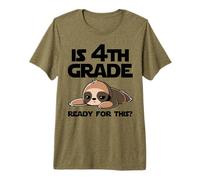 Sloth Funny ¿Está Listo el Cuarto Grado para Esto? Regreso a la Escuela Camiseta Premium