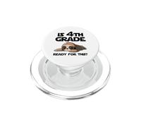 Sloth Funny ¿Está Listo el Cuarto Grado para Esto? Regreso a la Escuela PopSockets PopGrip para MagSafe