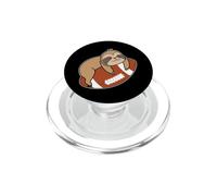 Sloth Juega fútbol Americano PopSockets PopGrip para MagSafe