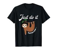 Sloth Just Do It Tomorrow - Camiseta Camiseta
