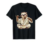 Sloth Ramen Lover Fideos japoneses Ninja Sloth Ramen Bowl Camiseta