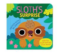 Sloth’s Surprise | Touch & Feel Board Book | Interactive Jungle Adventure for Babies & Toddlers